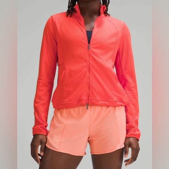 lululemon athletica Jackets & Blazers - NWOT Lululemon Ventilating UV Protection Running Jacket Solar Orange